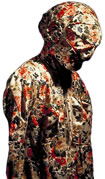 flowered chintz woman